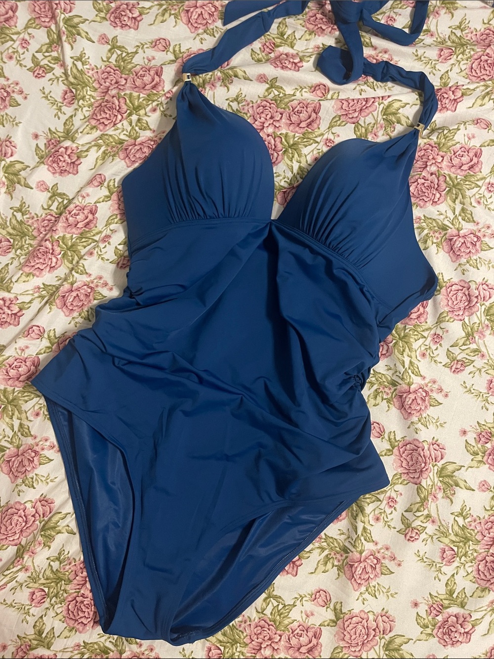 (🌊 5 for $15) Victoria Secret teal one piece swim suit XL